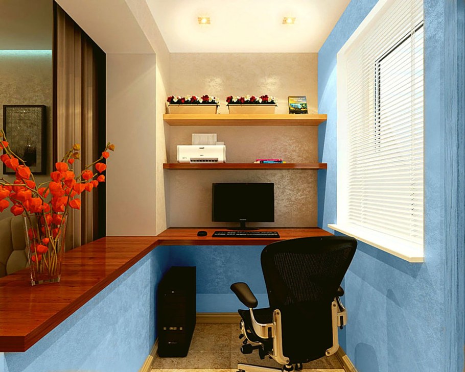 Кабинет на балконе