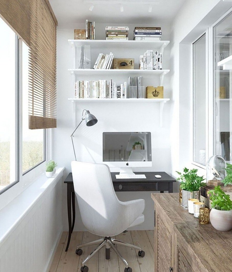 Интерьер балкона