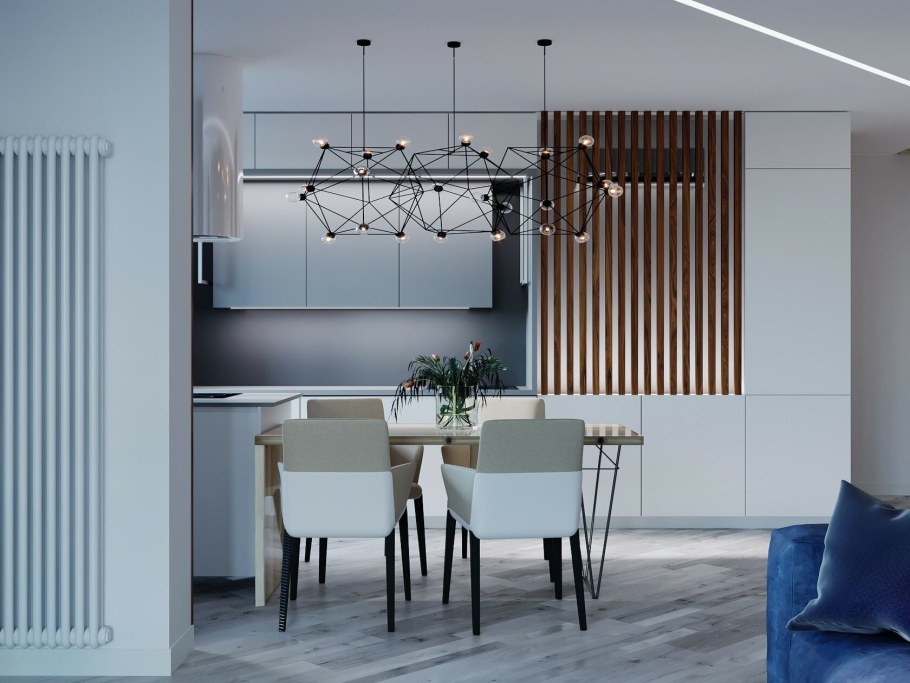 Рейки на кухне