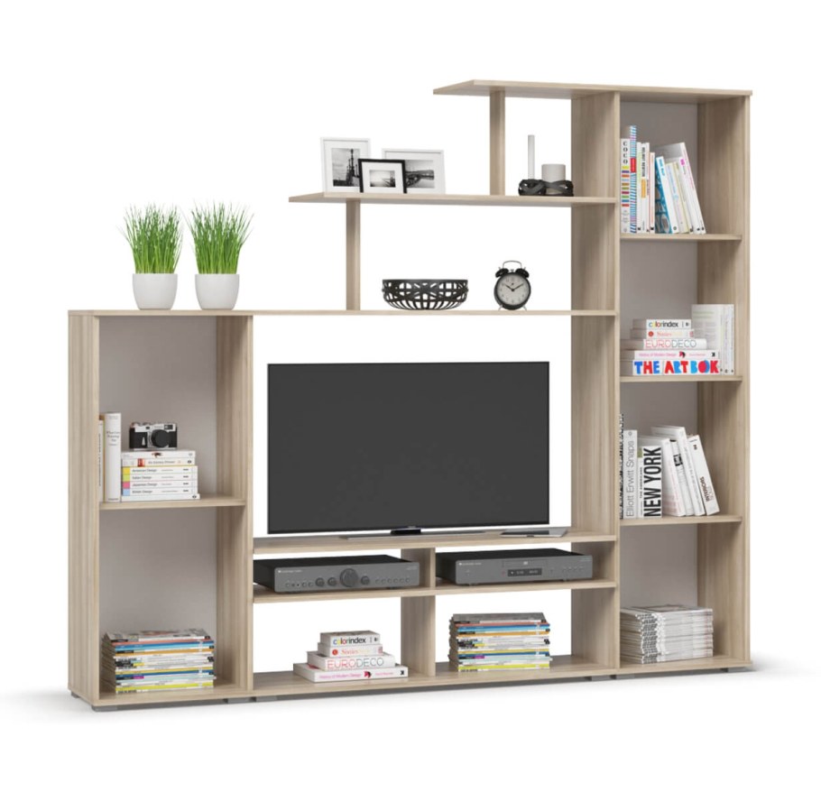 Каскад 200 стенка сонома+белый снег