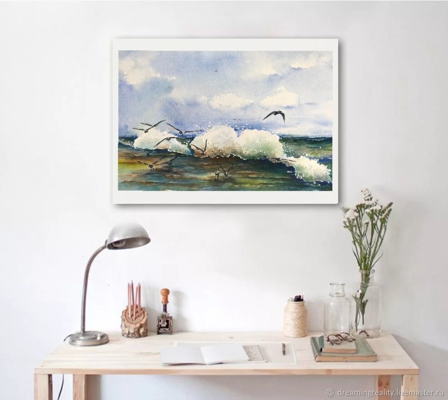 Картины в рамах для интерьера