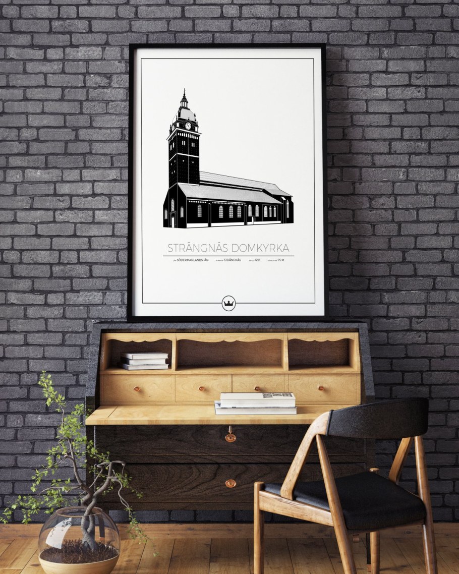 Мокап картина в интерьере