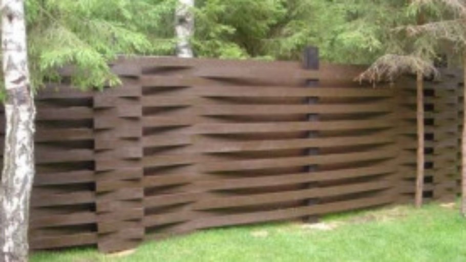 Забор Австрийская плетенка