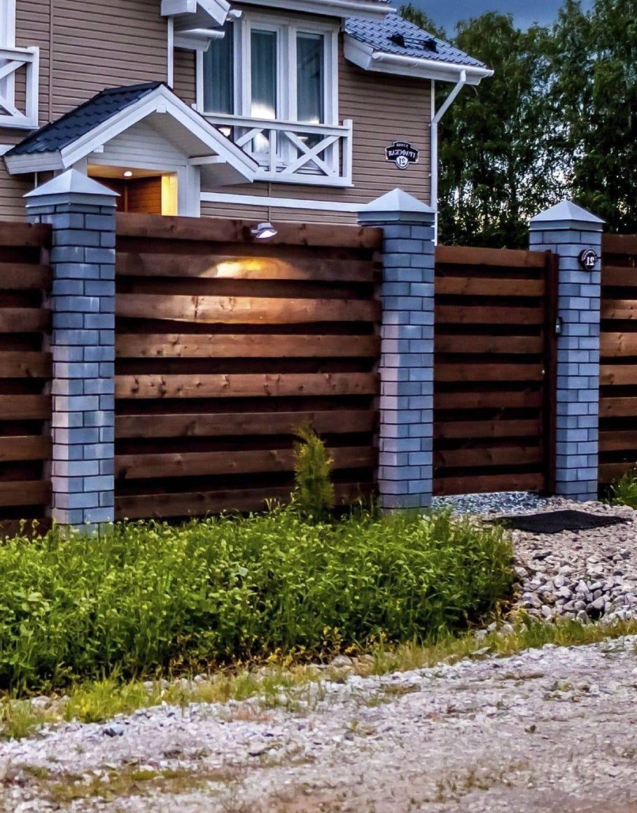 Красивый забор