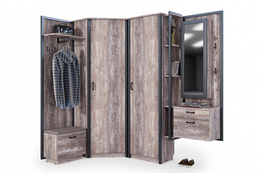 Шкаф в прихожую Loft