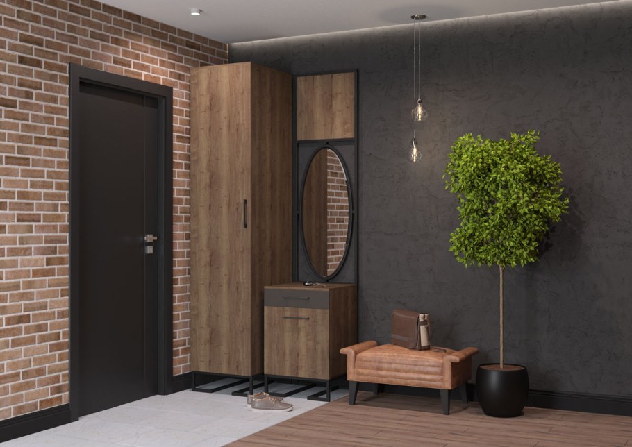 Прихожая лофт #80276359