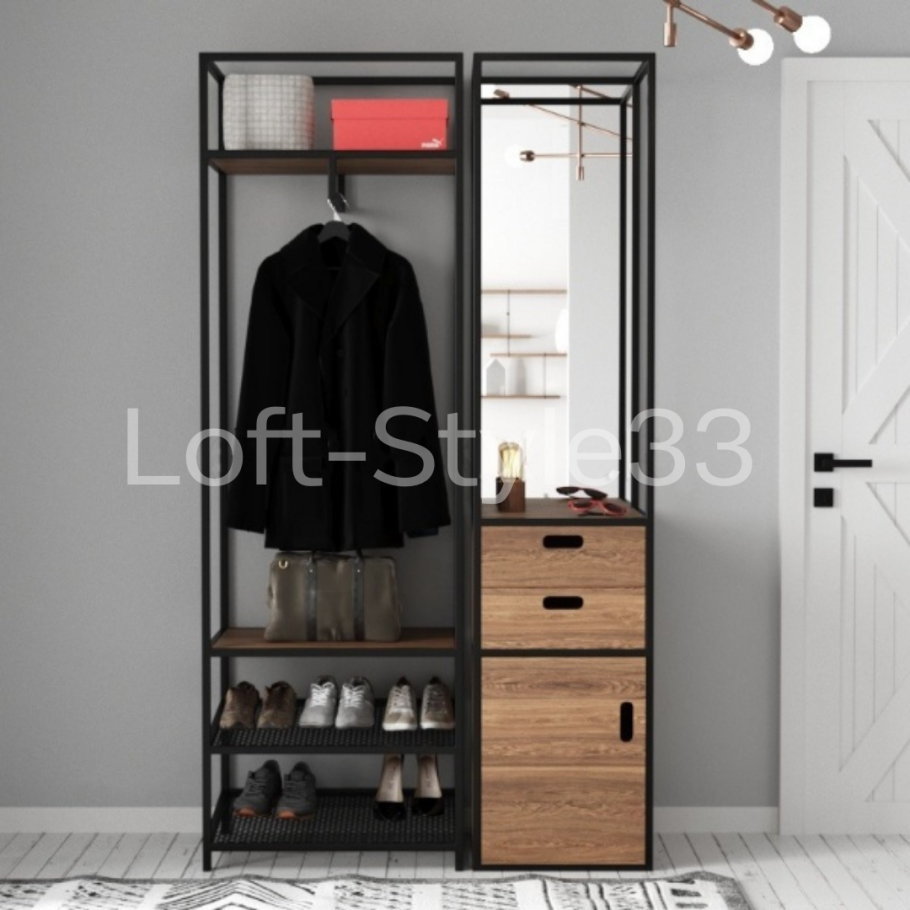 Прихожая лофт 00-00050081