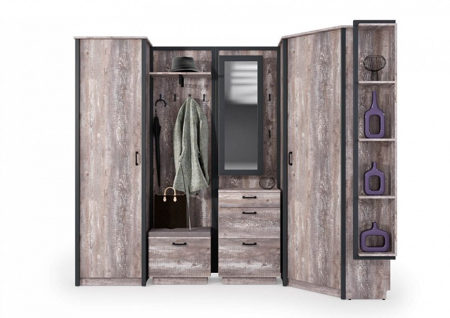 Шкаф лофт 19.010