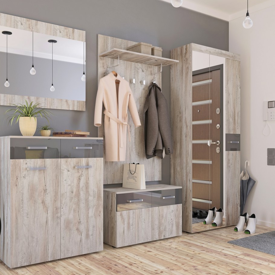 Шкаф лофт хофф