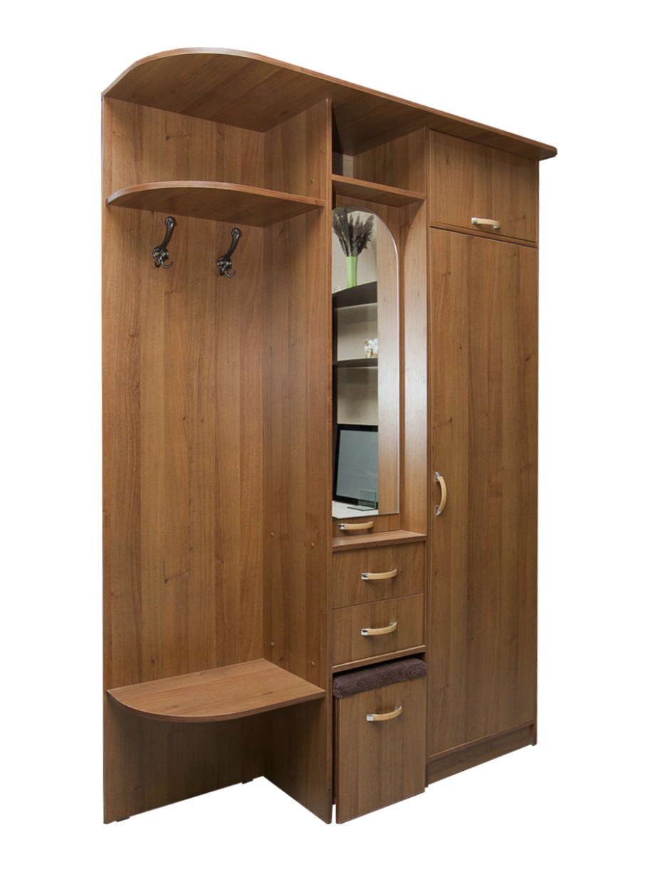 Прихожие в коридор эконом класса