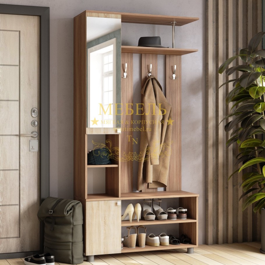 Прихожая эконом ТЭКС ясень шимо