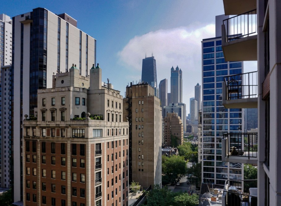 Небоскребы Чикаго и Нью-Йорка