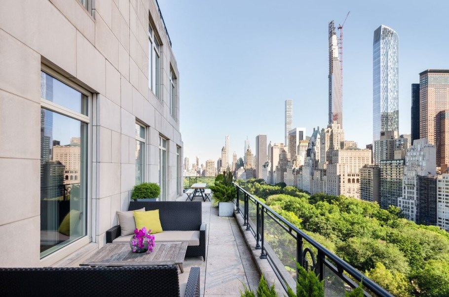 Центральный парк Нью-Йорка пентхаус