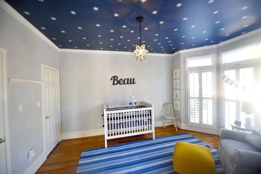 Синий потолок