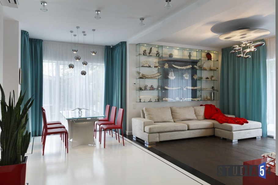 Дизайнерские шторы в интерьере