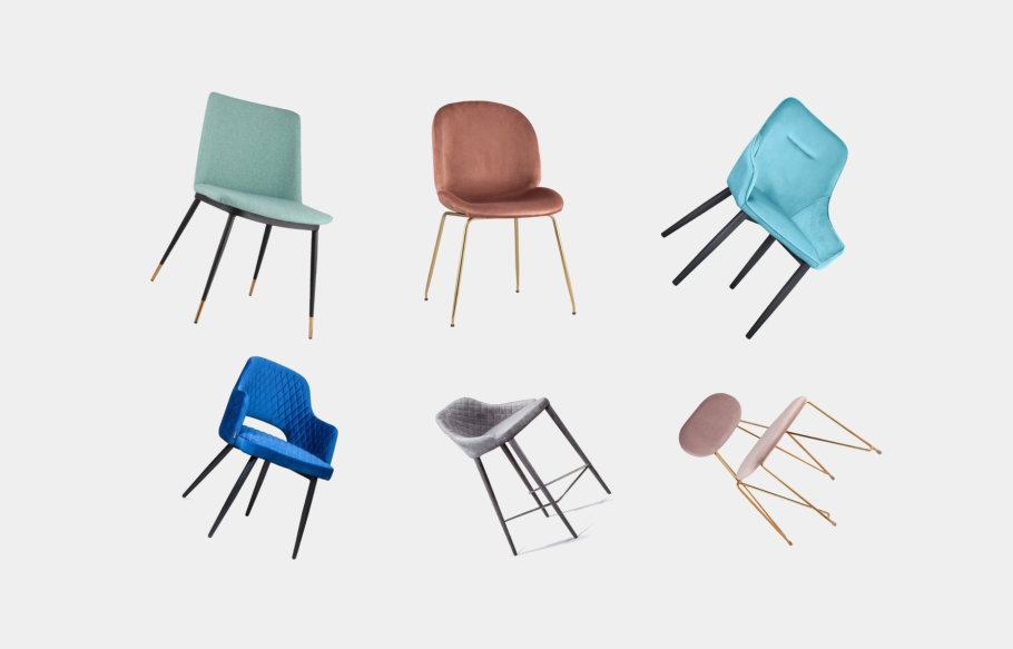 Куча стульев полумягкий разломана