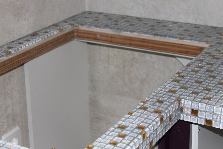 Столешница из мозаики