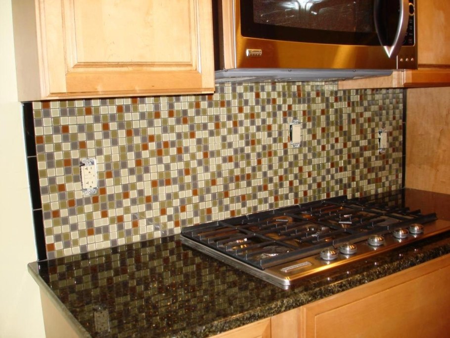 Фартук для кухни «мозаика»