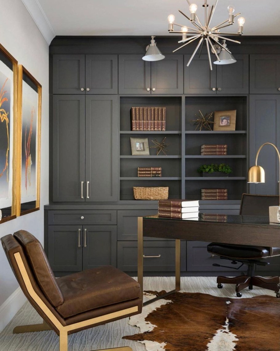 Интерьер домашнего кабинета