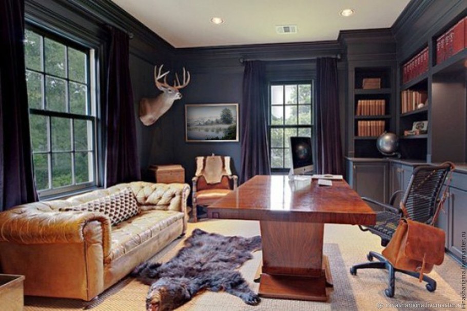 Стильный интерьер кабинета
