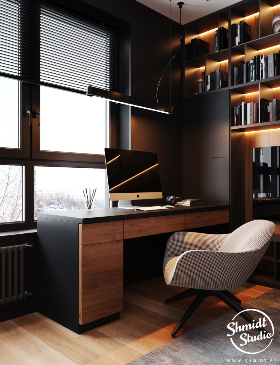 Современный интерьер кабинета