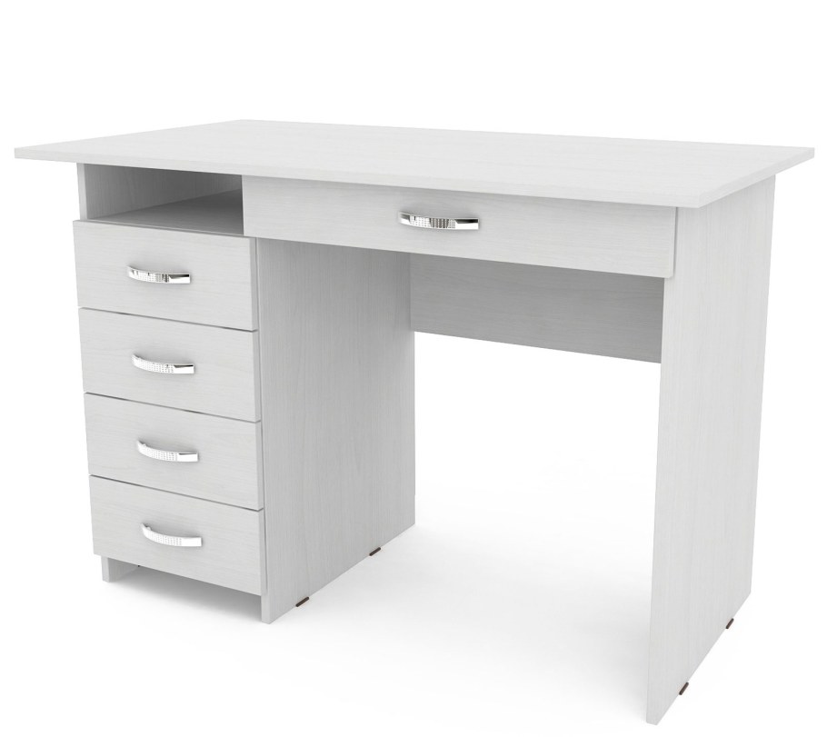 Стол письменный Милан (белый, 1100х600х750 мм)