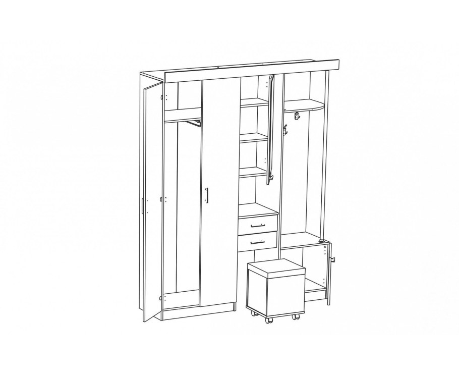 Прихожая БАРОНС дебют 02.01