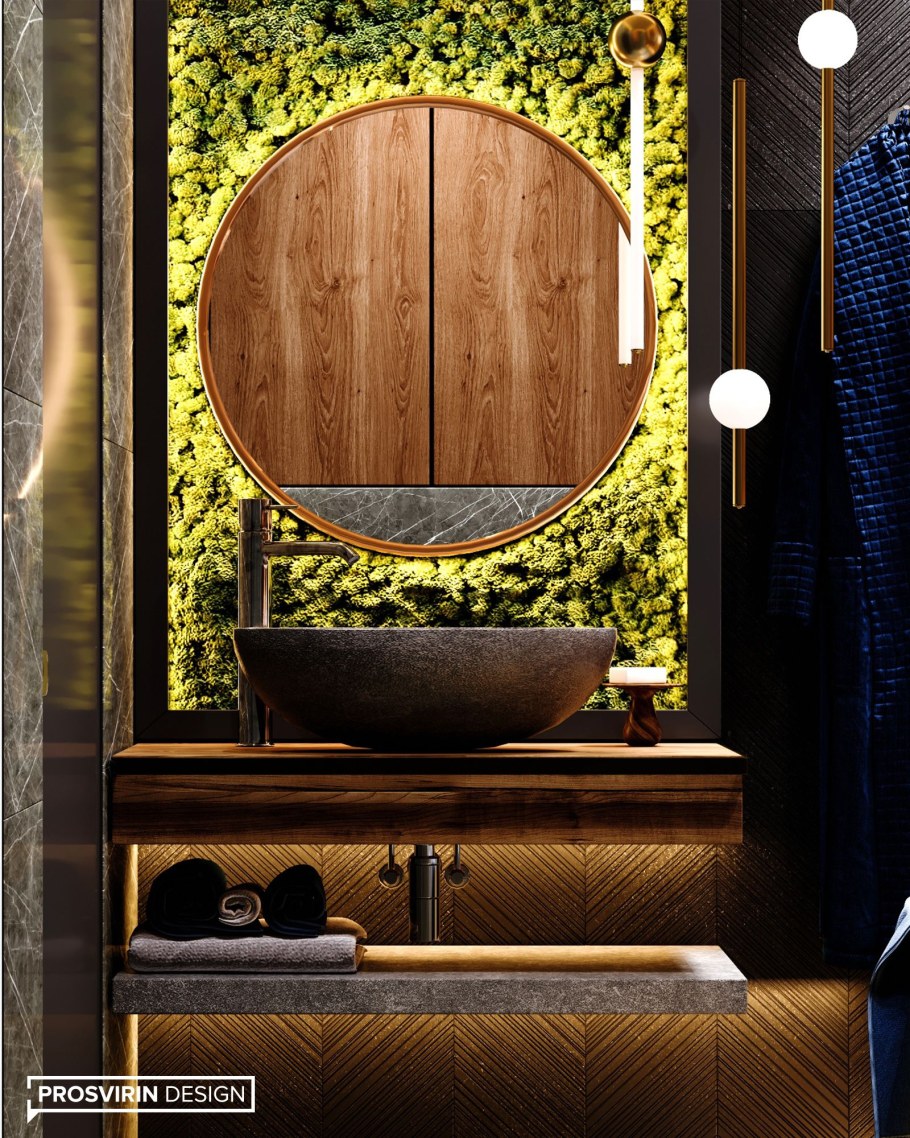 Ванная комната в стиле Бали