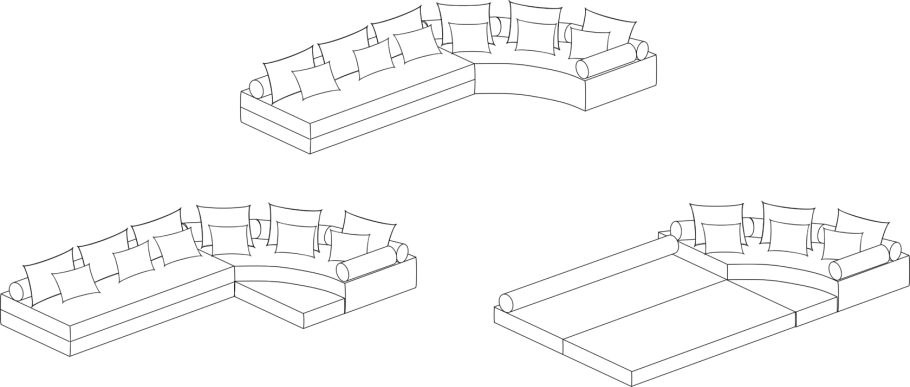 Эркерный диван Честер