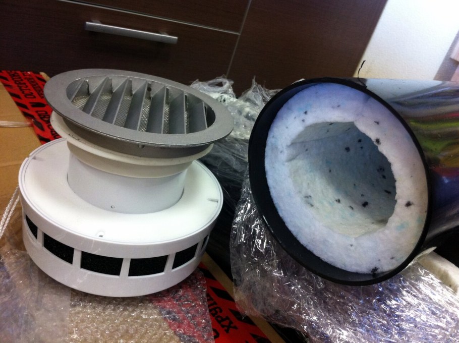 Клапан вытяжной приточный КИВ 125