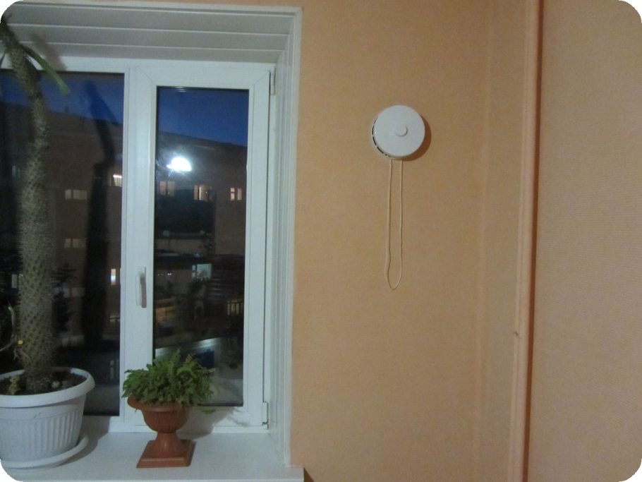 Приточный стеновой клапан инфильтрации воздуха КИВ-125 (КПВ-125