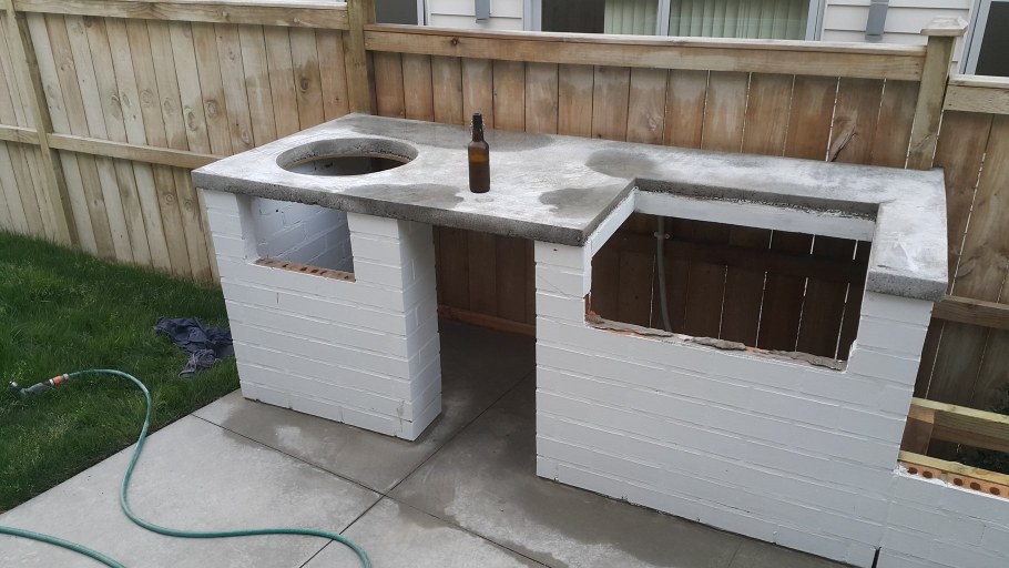 Барбекю с мойкой