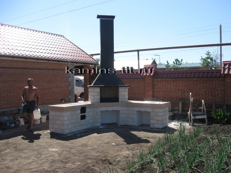 Дымоход для барбекю