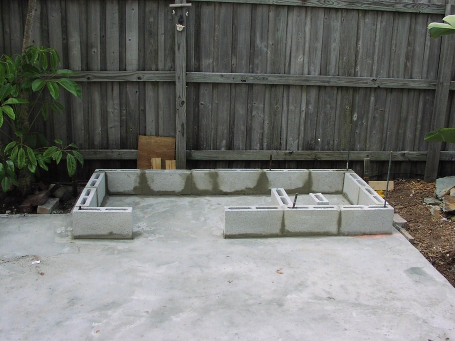 Фундамент для мангала