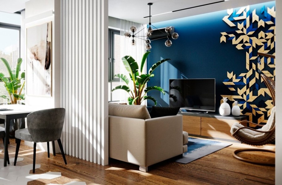 Перегородки в интерьере