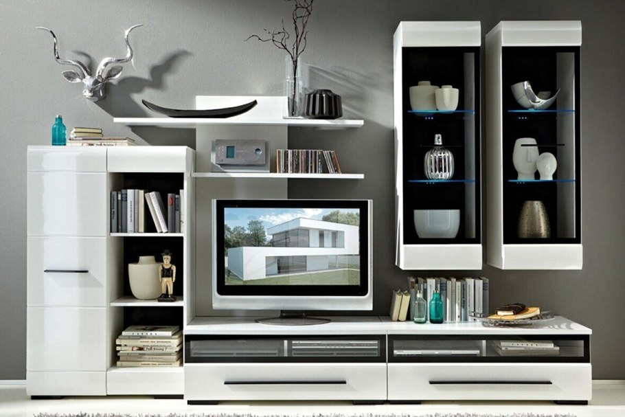 Лазурит Летиция тумба под телевизор