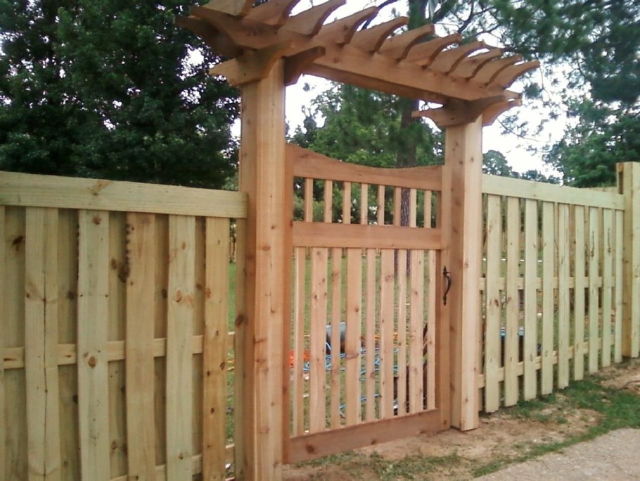 Калитка деревянная