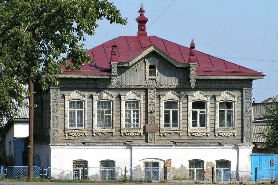 Дом купца Захарова Енисейск 20 век