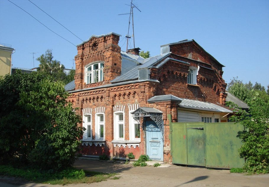 Старый кирпичный Купеческий дом