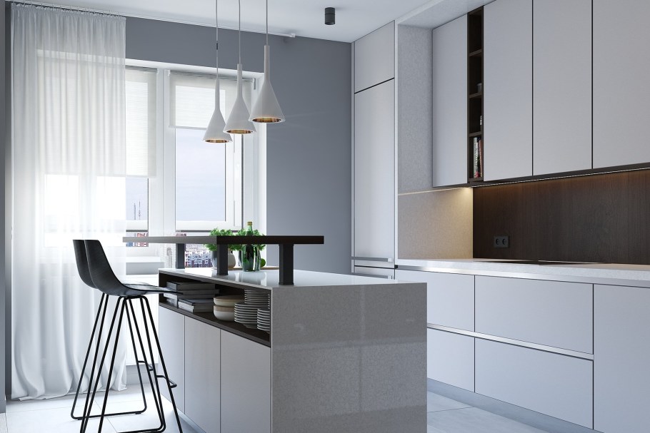 Красивая кухня Минимализм