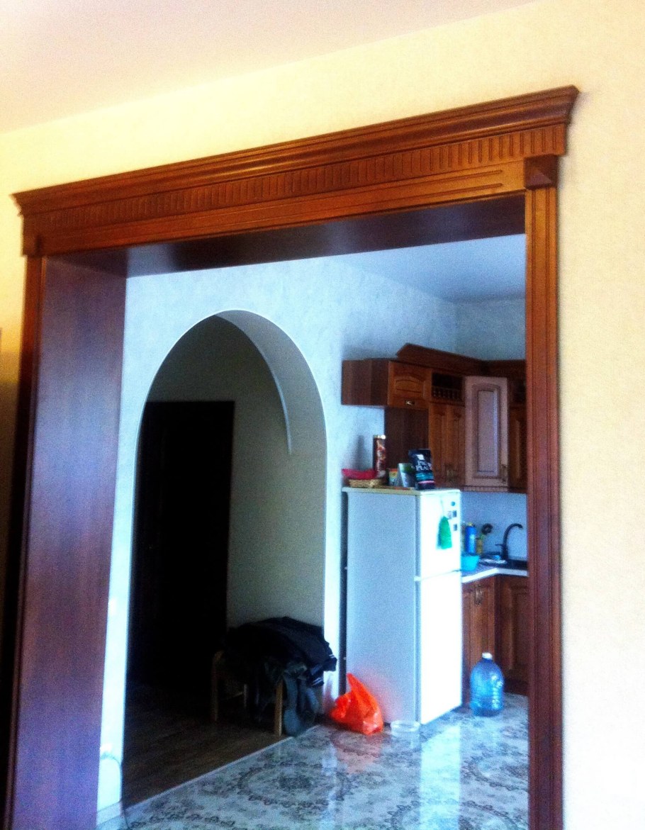 Отделка межкомнатных проемов