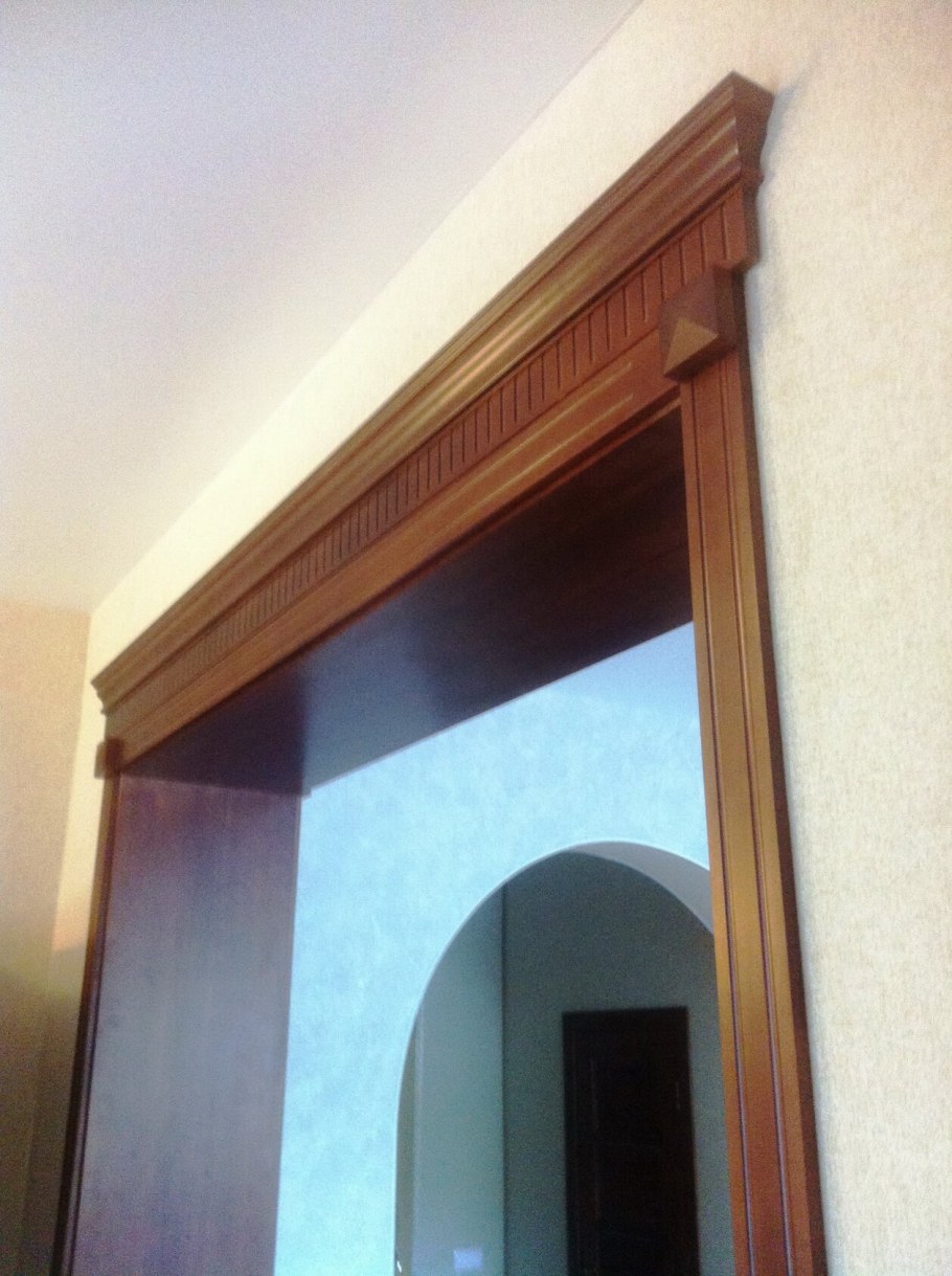 Отделка проема