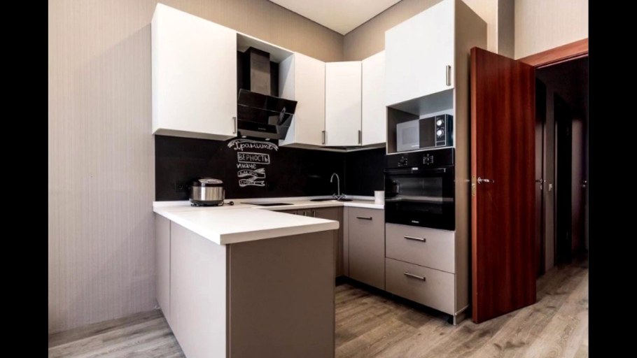 Небольшие п образные кухни