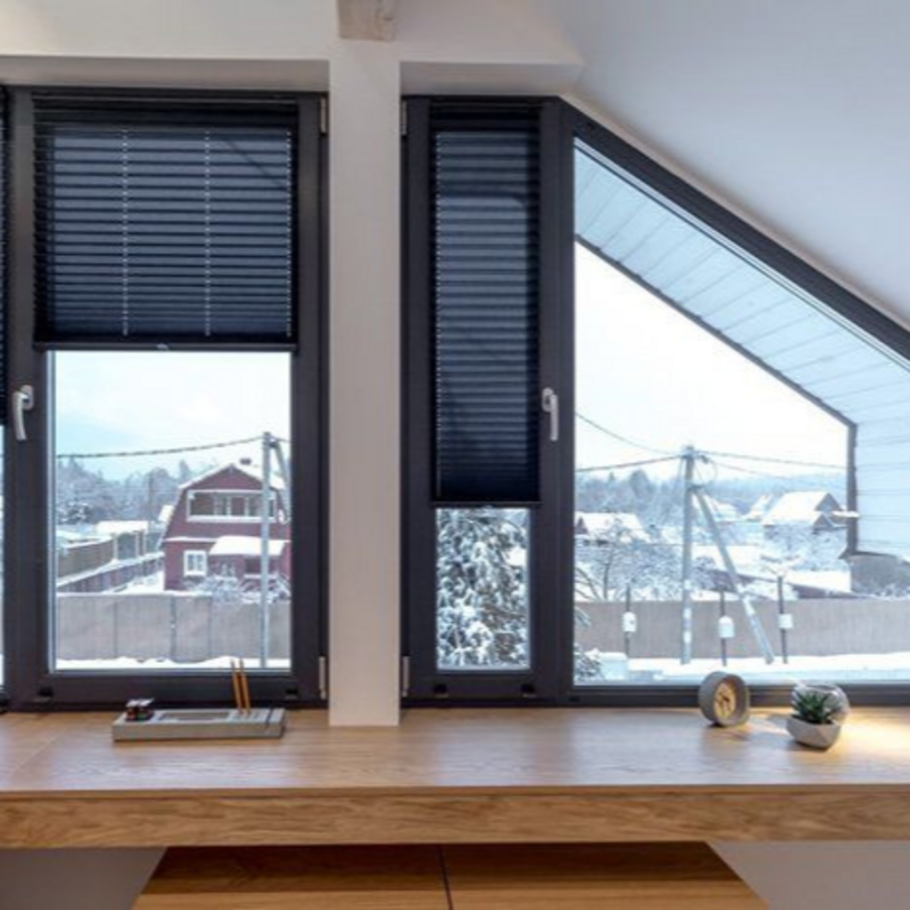 Окна с ламинацией в интерьере