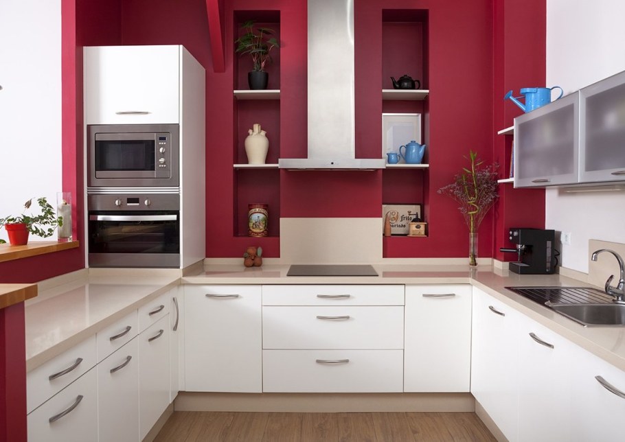 П образные кухни