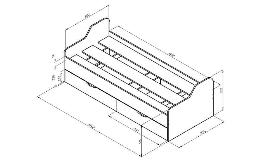 Кровать Дельта 18