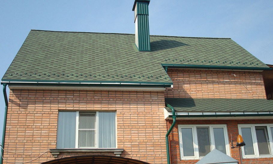 ТЕХНОНИКОЛЬ гибкая черепица, финская, Соната, зеленый