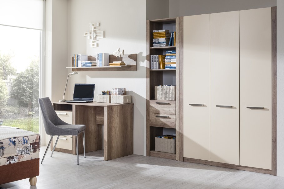 Шкаф дуб каньон цвет мебели