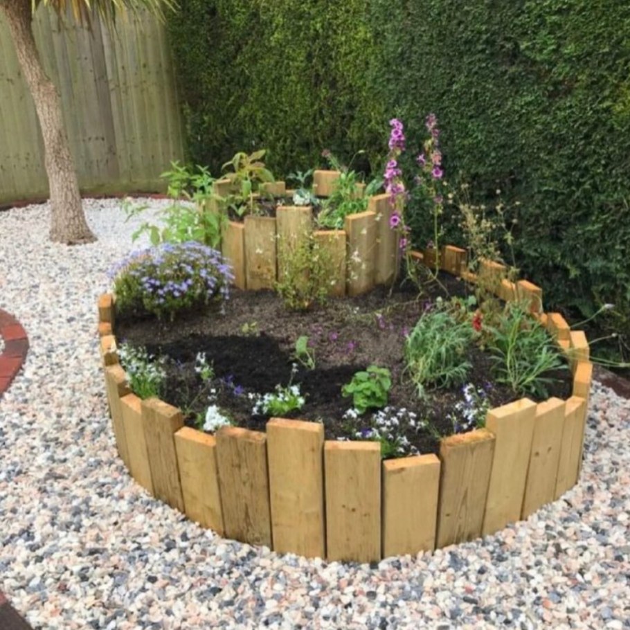 Красивые клумбы на даче