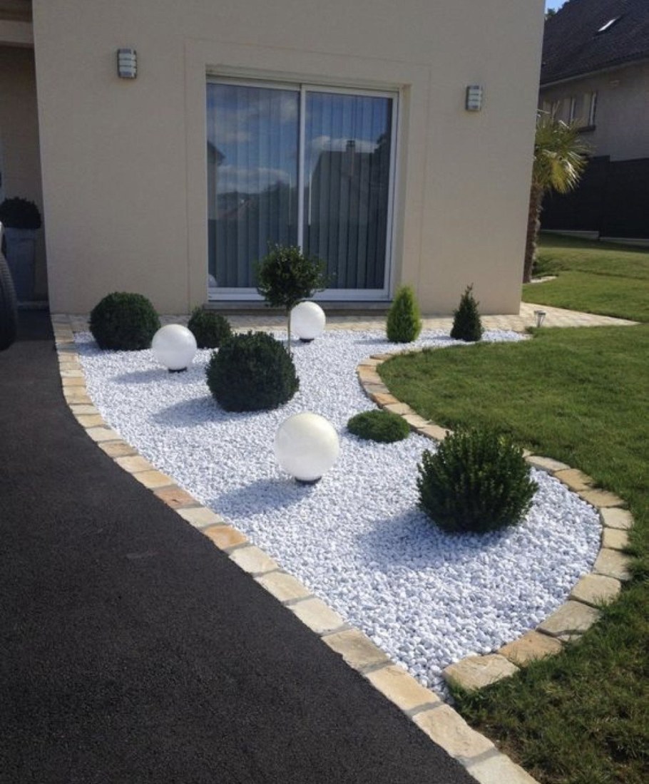 Галька для ландшафтного дизайна